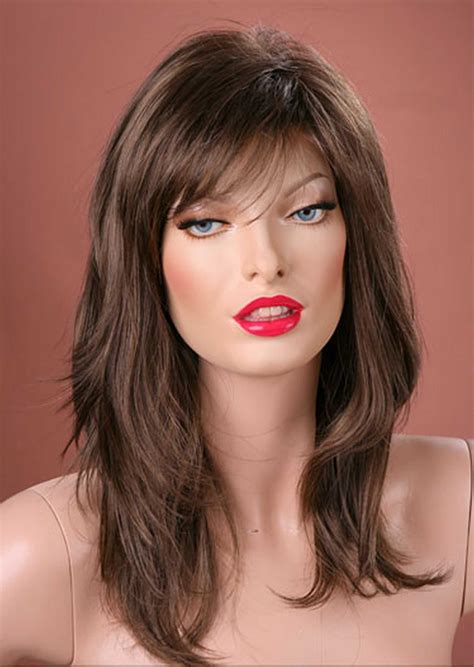 light brown wig long